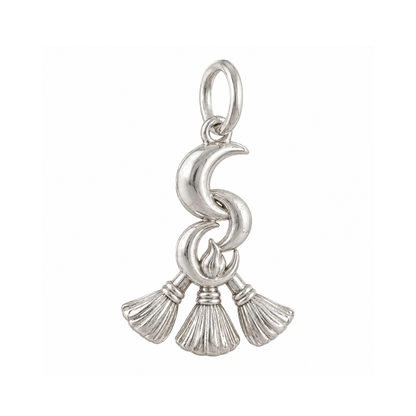 Three Crescent Moons Charm — Silver — 50-works-silver-20260916-51