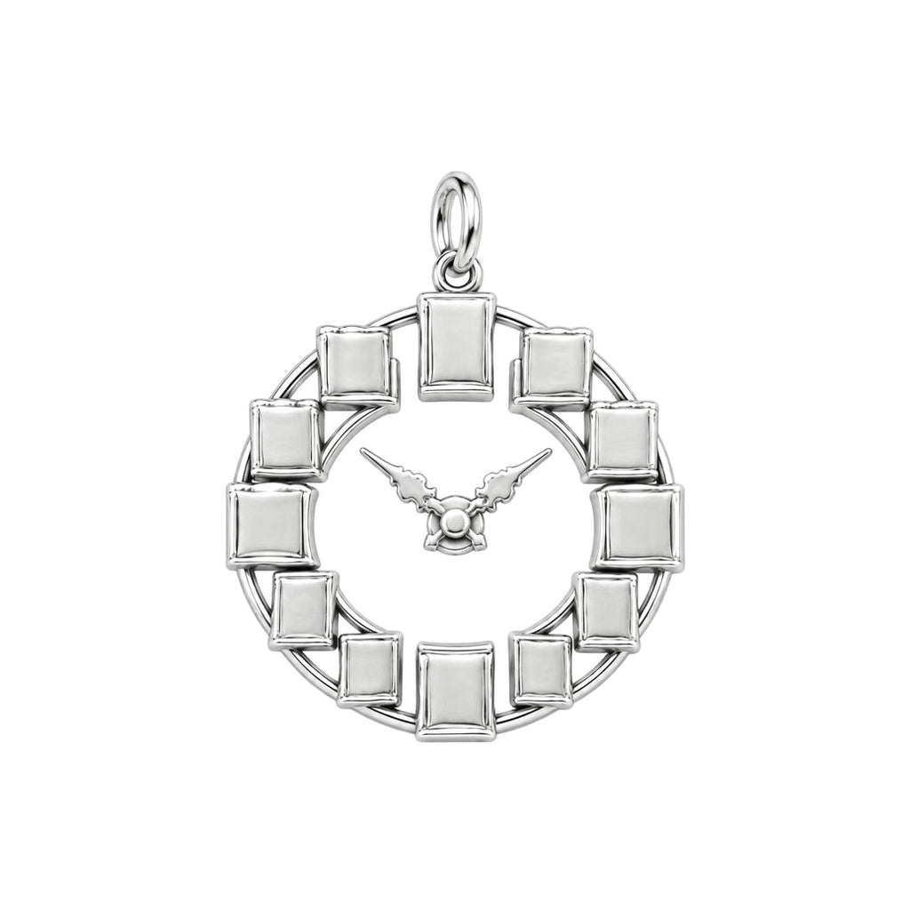 Timeless Reader Charm Bracelet – Personalized Book Lover Gift – back of the charm, engraving area