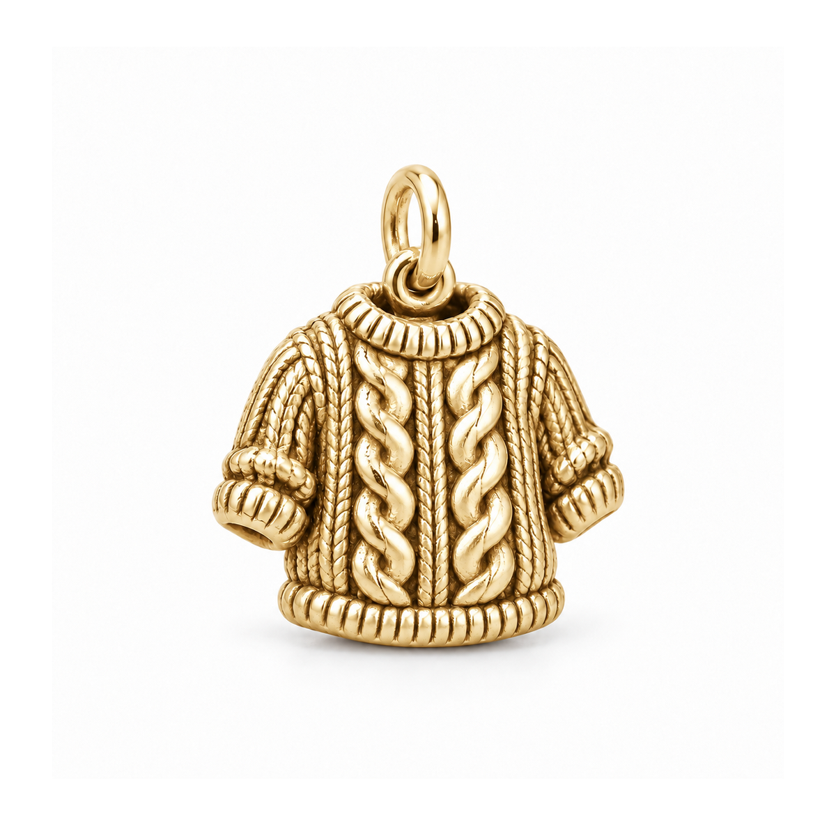Tiny Sweater Charm — Gold | charm-topics-remaining-444-2026-09-14 | topic-091