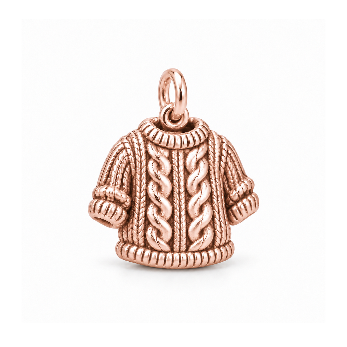 Tiny Sweater Charm — Rose Gold | charm-topics-remaining-444-2026-09-14 | topic-091