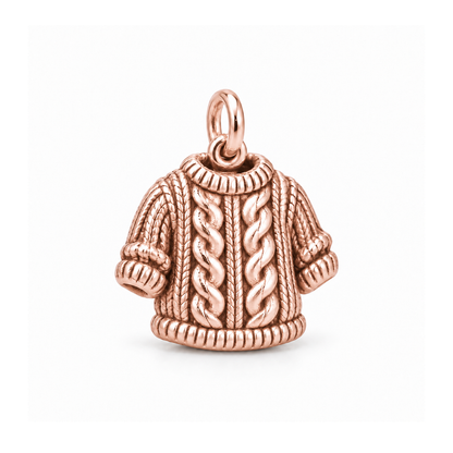 Tiny Sweater Charm — Rose Gold | charm-topics-remaining-444-2026-09-14 | topic-091