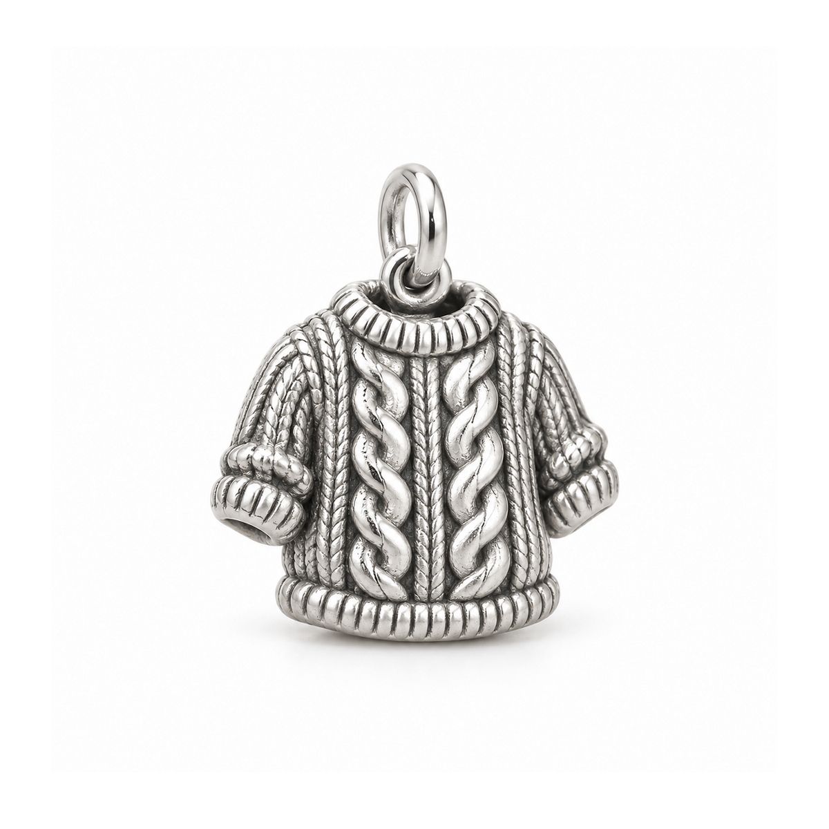 Tiny Sweater Charm — Silver | charm-topics-remaining-444-2026-09-14 | topic-091