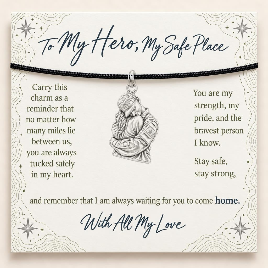 To My Hero: Brave Heart Homecoming Charm Bracelet