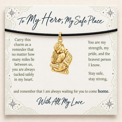 To My Hero: Brave Heart Homecoming Charm Bracelet