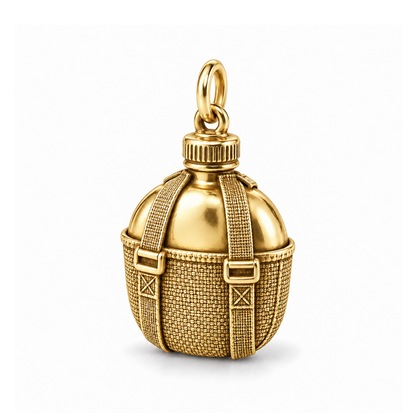 Trail Canteen Charm — Gold | charm-topics-remaining-444-2026-09-14 | topic-266