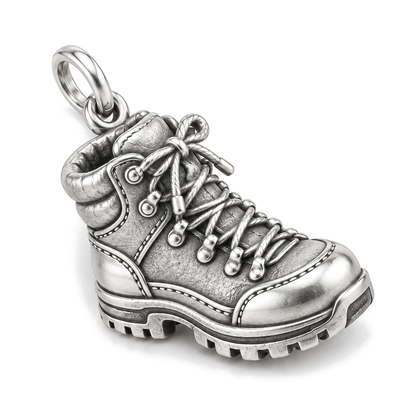 Trailblazer Boot Charm — Silver Super Macro | charm-topics-remaining-444-2026-09-14 | topic-268