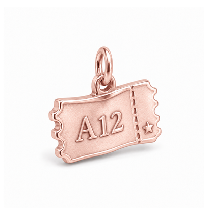 Travel Ticket Charm — Rose Gold | charm-topics-remaining-444-2026-09-14 | topic-025