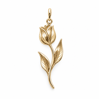Blooming Memories — Choose Your Flower Charm and Polyester Cord Bracelet Set