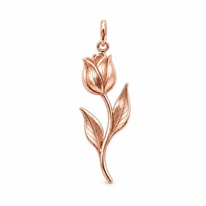 Blooming Memories — Choose Your Flower Charm and Polyester Cord Bracelet Set