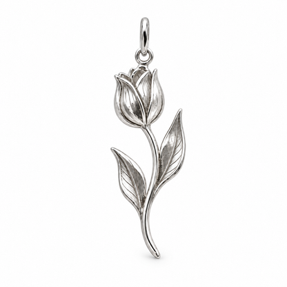 Blooming Memories — Choose Your Flower Charm and Polyester Cord Bracelet Set