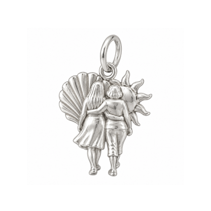 Two Older Women Charm — Silver — 50-works-silver-20260916-203