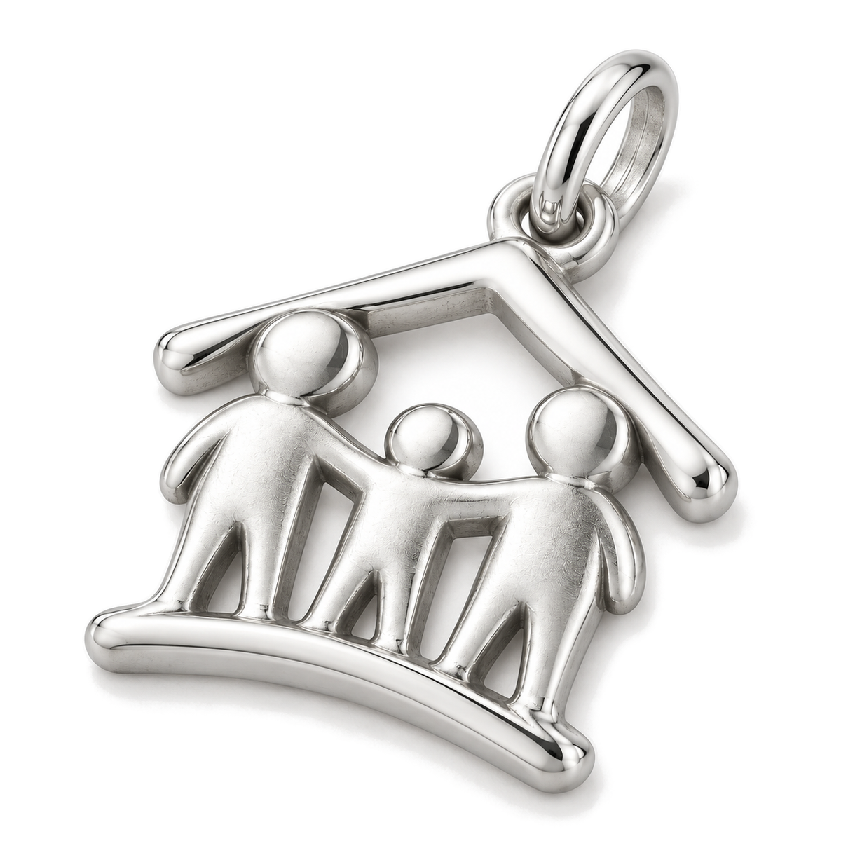 Under One Roof Charm — Silver Super Macro | charm-topics-remaining-444-2026-09-14 | topic-290