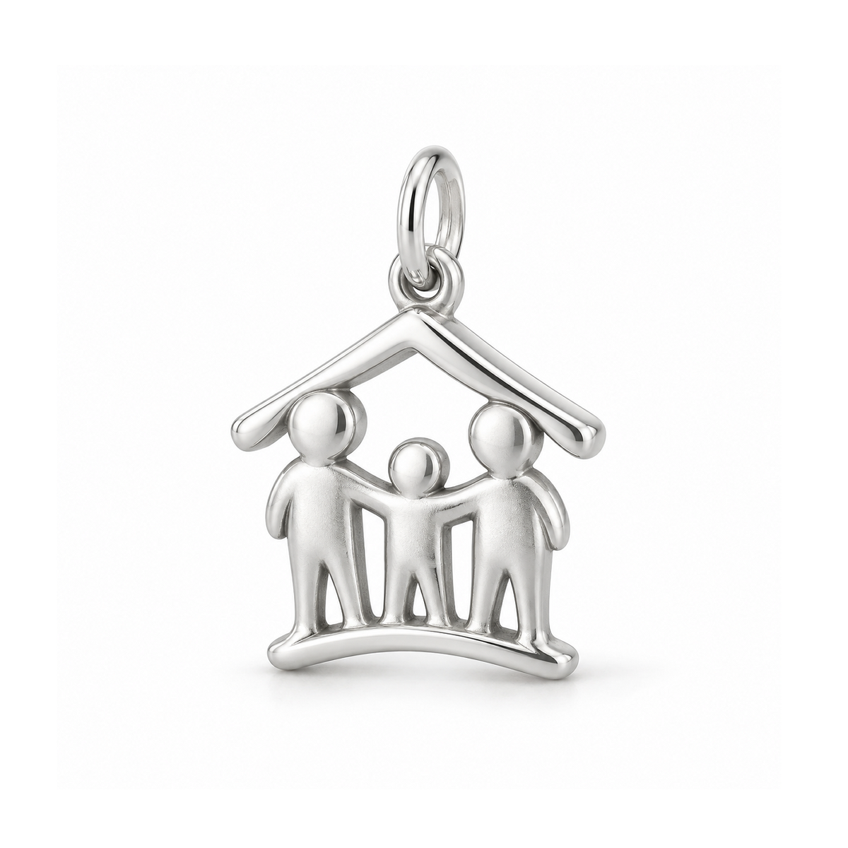 Under One Roof Charm — Silver | charm-topics-remaining-444-2026-09-14 | topic-290