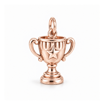 Victory Trophy Charm — Rose Gold | charm-topics-remaining-444-2026-09-14 | topic-243