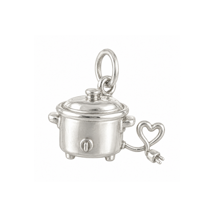 Vintage Electric Cooker Charm — Silver — 50-works-silver-20260916-193
