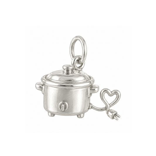 Vintage Electric Cooker Charm — Silver — 50-works-silver-20260916-193