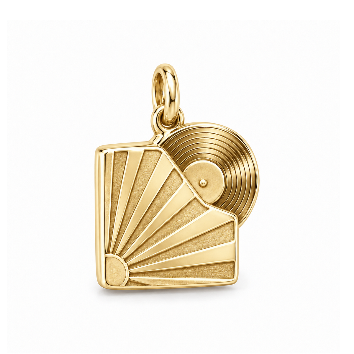 Vinyl Memories Charm — Gold | charm-topics-remaining-444-2026-09-14 | topic-177