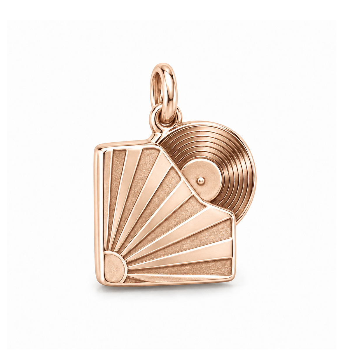 Vinyl Memories Charm — Rose Gold | charm-topics-remaining-444-2026-09-14 | topic-177