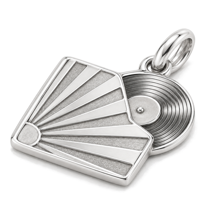Vinyl Memories Charm — Silver Super Macro | charm-topics-remaining-444-2026-09-14 | topic-177