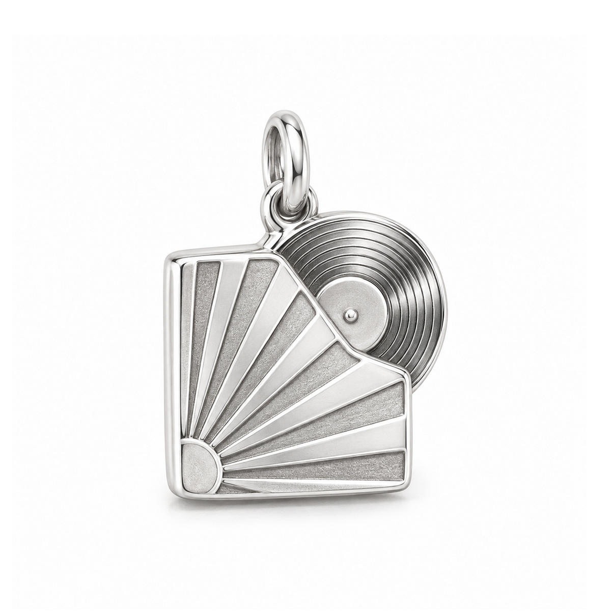 Vinyl Memories Charm — Silver | charm-topics-remaining-444-2026-09-14 | topic-177