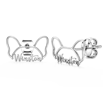 Soulyshine Whisper of Paws – Personalized Your Pet's Face Earings