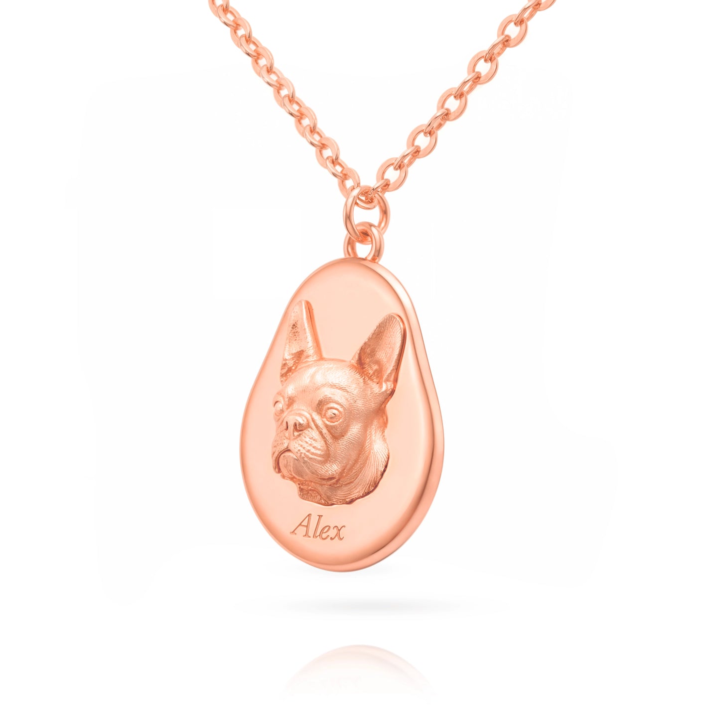 Soulyshine Precious Paw -  Upload Pet Portrait Photo Necklace