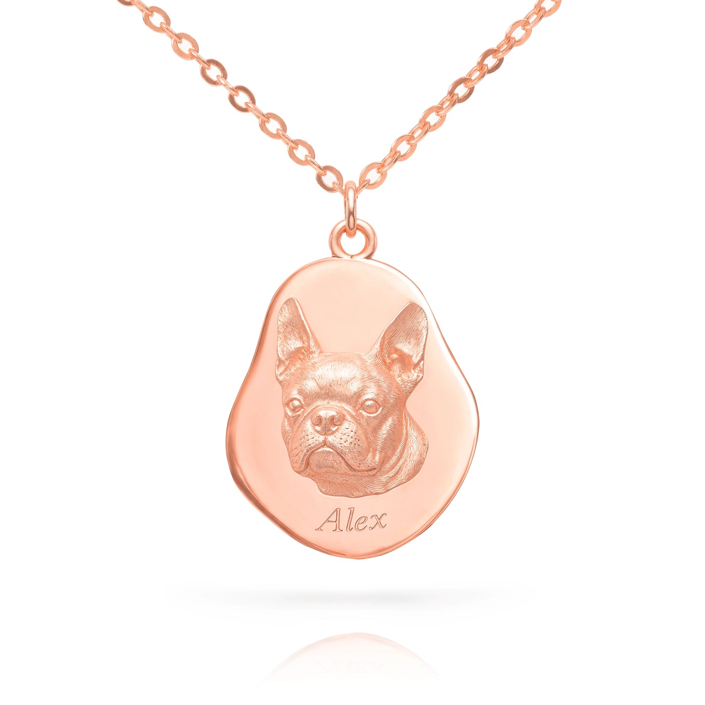Soulyshine Precious Paw -  Upload Pet Portrait Photo Necklace