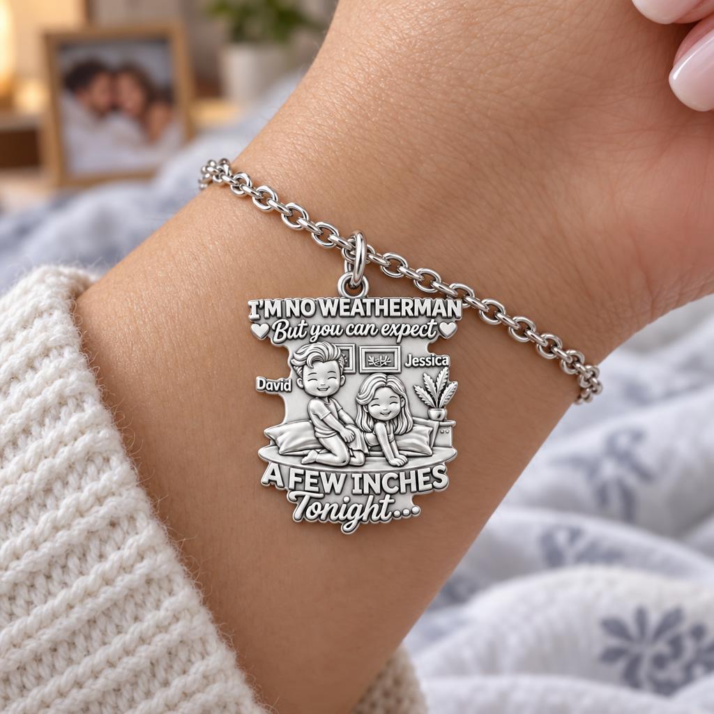 Weatherman Inches Charm Bracelet Set – worn / in use