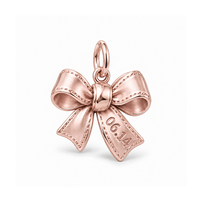 Wedding Bow Charm — Rose Gold | charm-topics-remaining-444-2026-09-14 | topic-065