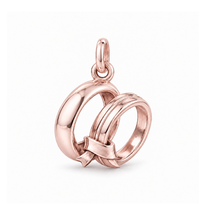 Wedding Rings Charm — Rose Gold | charm-topics-remaining-444-2026-09-14 | topic-063