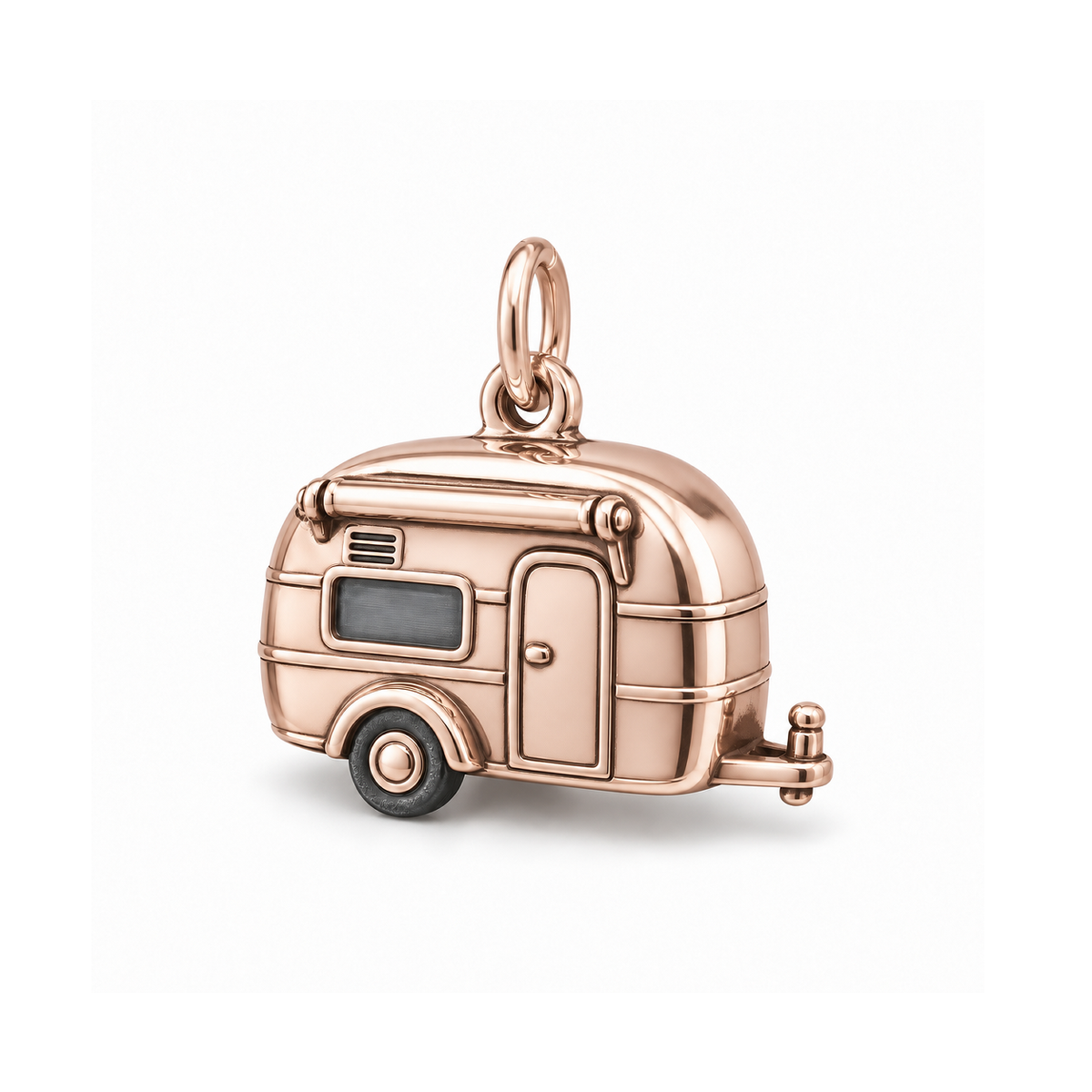 Weekend Camper Charm — Rose Gold | charm-topics-remaining-444-2026-09-14 | topic-322