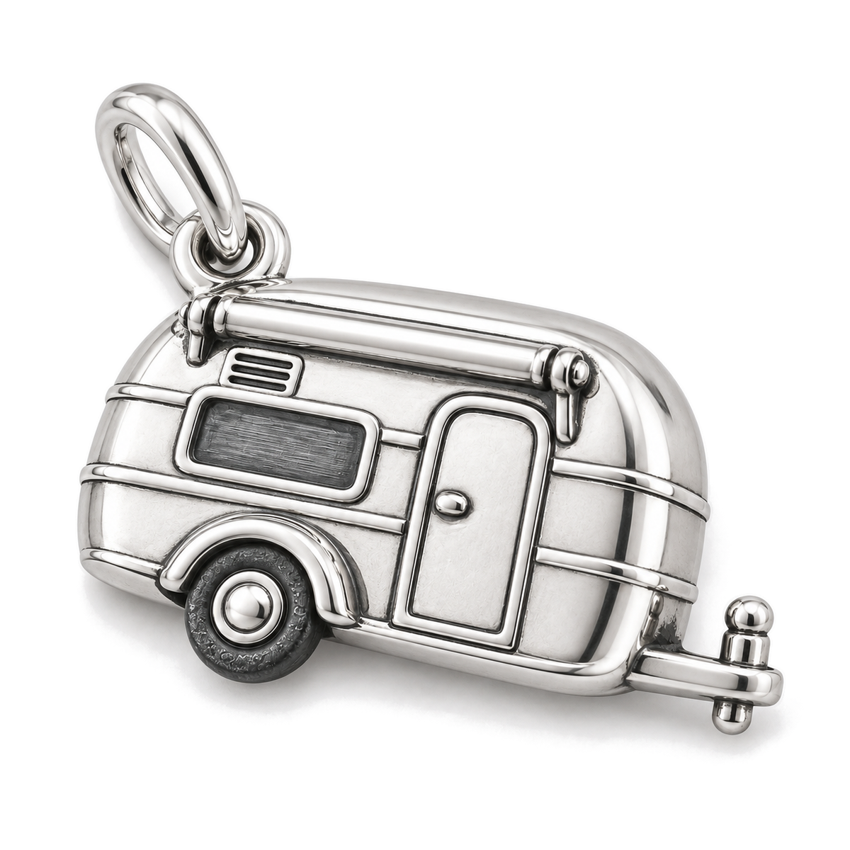 Weekend Camper Charm — Silver Super Macro | charm-topics-remaining-444-2026-09-14 | topic-322