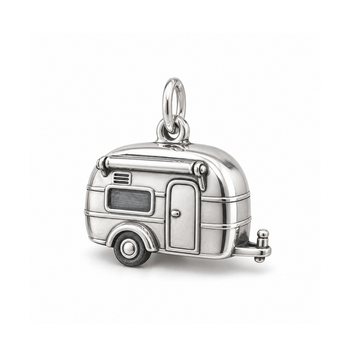 Weekend Camper Charm — Silver | charm-topics-remaining-444-2026-09-14 | topic-322