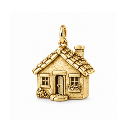 Welcome Home Cottage Charm — Gold | charm-topics-remaining-444-2026-09-14 | topic-285