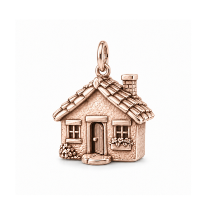 Welcome Home Cottage Charm — Rose Gold | charm-topics-remaining-444-2026-09-14 | topic-285