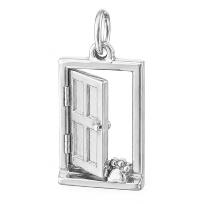 Always Family - Welcome Home Charm - Silver