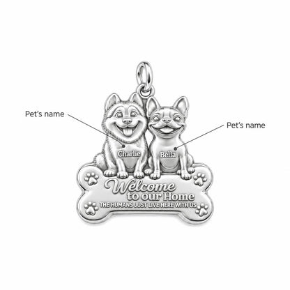 Welcome to Our Home Charm Bracelet – Personalized Dog Mom Gift – personalization guide