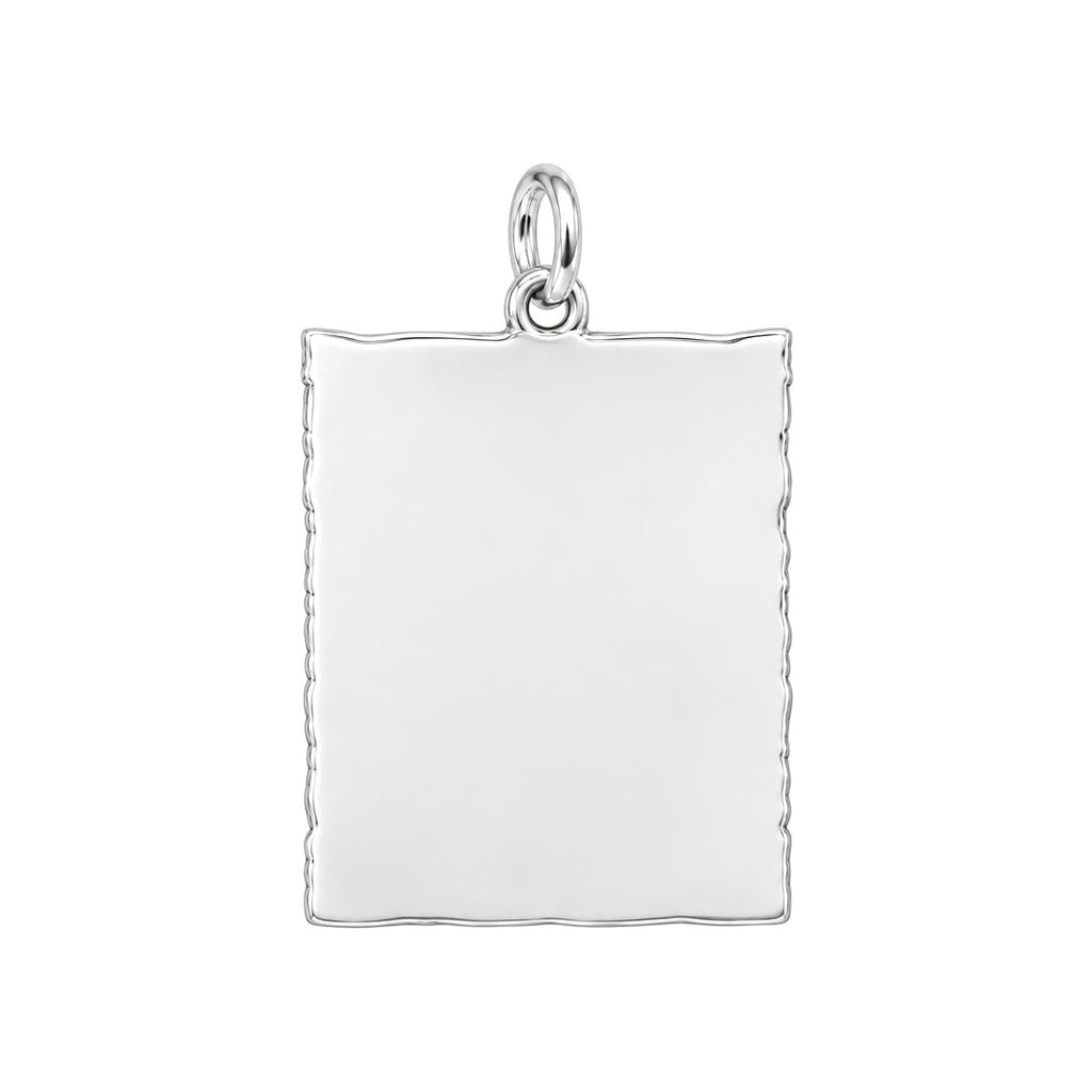 Welcome To Our Patio Charm Bracelet – Personalized Couple Gift – back of the charm, engraving area