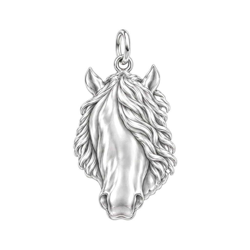Wilderness Trail Horse Charm and Polyester Cord Bracelet Set
