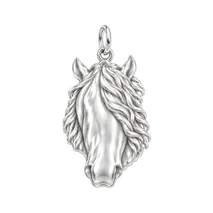Wilderness Trail Horse Charm and Polyester Cord Bracelet Set