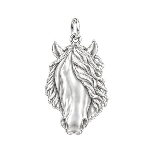 Wilderness Trail Horse Charm and Polyester Cord Bracelet Set