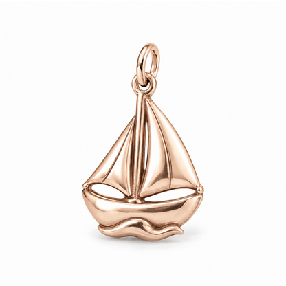 Windward Sailboat Charm — Rose Gold | charm-topics-remaining-444-2026-09-14 | topic-170