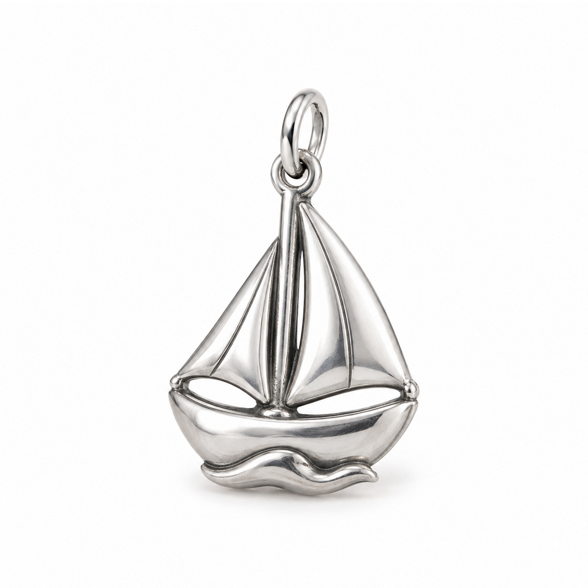 Windward Sailboat Charm — Silver | charm-topics-remaining-444-2026-09-14 | topic-170