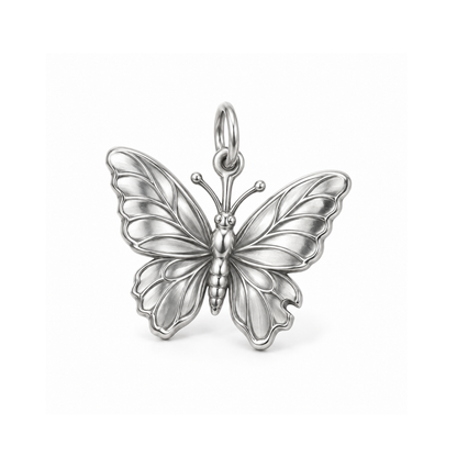 Wings of Becoming Charm — Silver | charm-topics-remaining-444-2026-09-14 | topic-035