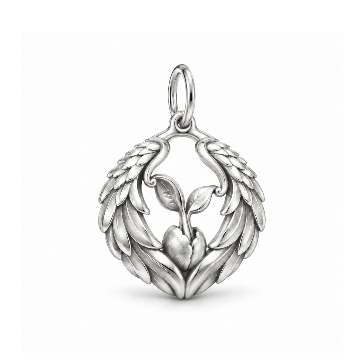 Wings of Hope Charm — Silver | charm-topics-remaining-444-2026-09-14 | topic-012