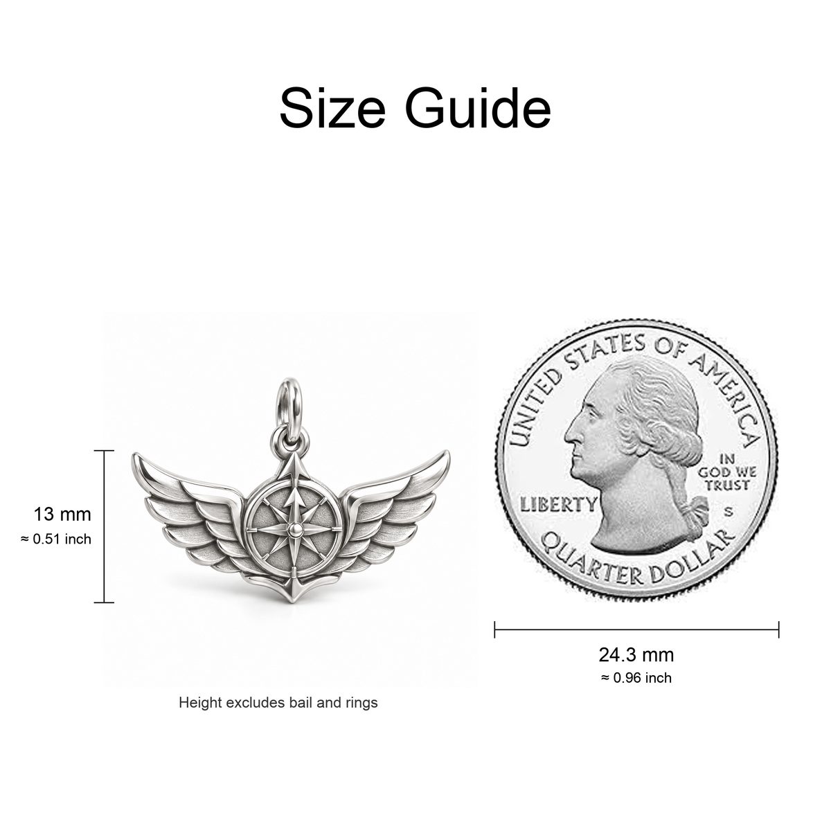 Wings of Service Charm — Size Guide | charm-topics-remaining-444-2026-09-14 | topic-313
