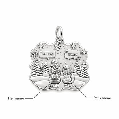 Winter Angel Pet Memorial Charm Bracelet – Personalized Mom Gift – personalization guide
