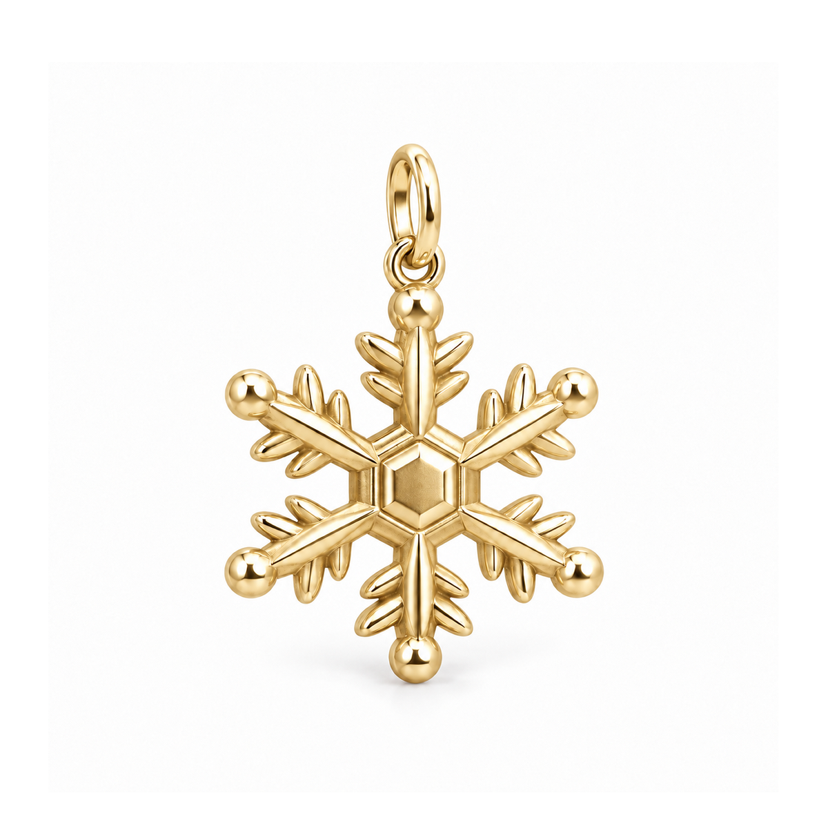 Winter Snowflake Charm — Gold | charm-topics-remaining-444-2026-09-14 | topic-027