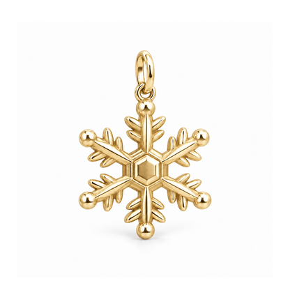 Winter Snowflake Charm — Gold | charm-topics-remaining-444-2026-09-14 | topic-027