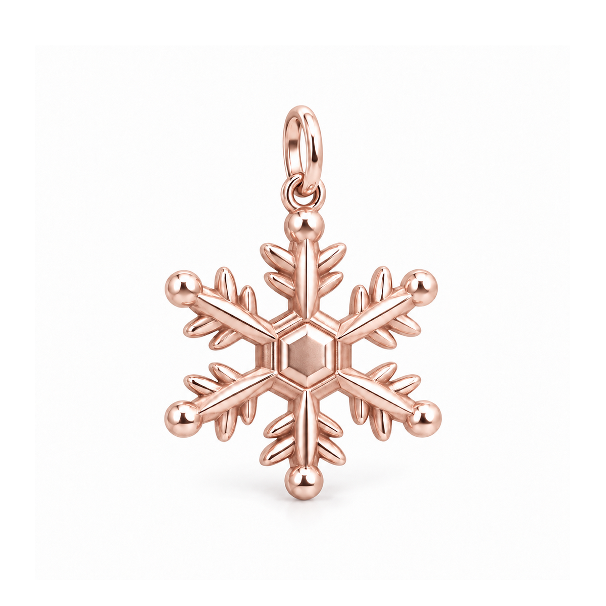 Winter Snowflake Charm — Rose Gold | charm-topics-remaining-444-2026-09-14 | topic-027